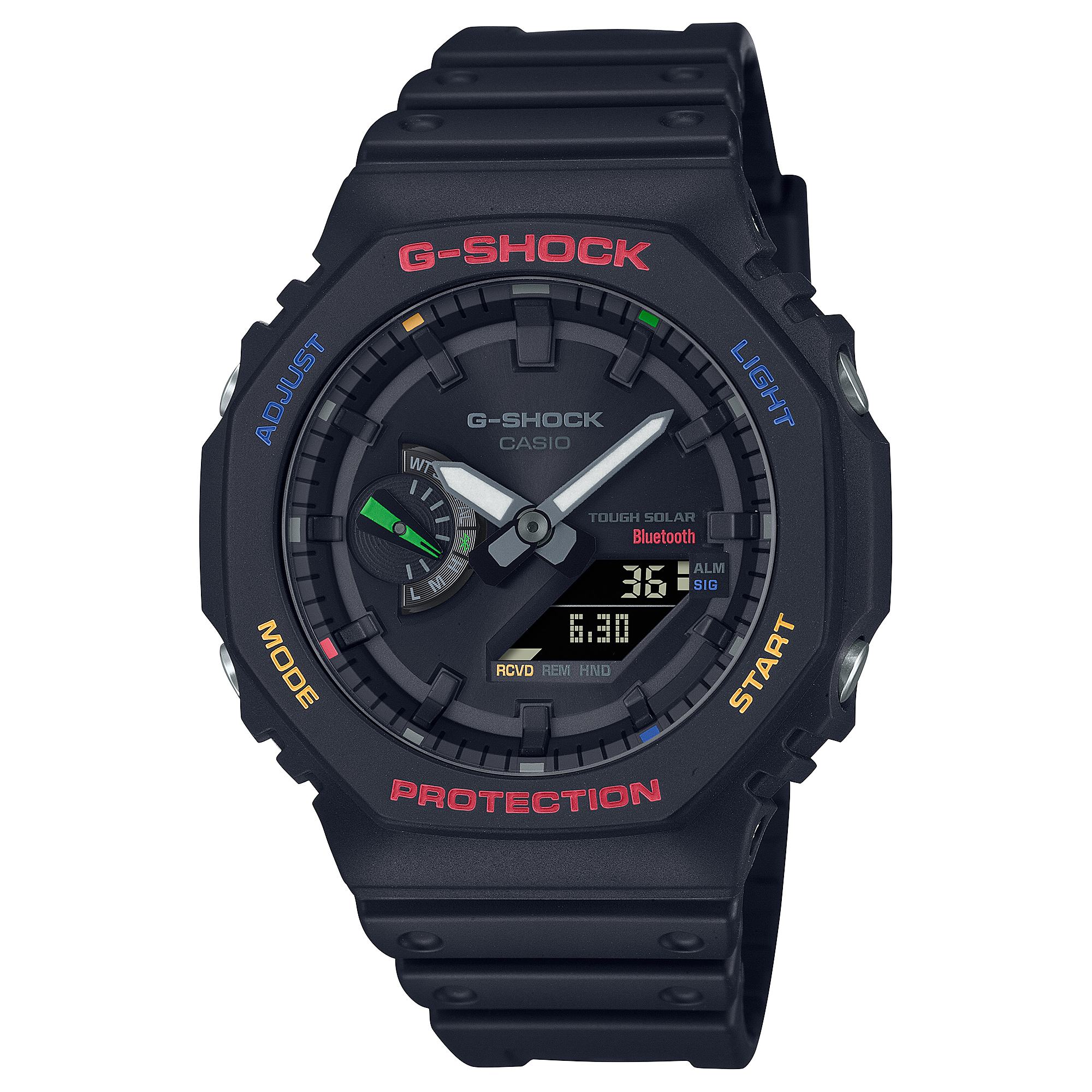 G-SHOCK デジタル 腕時計 GA-B2100FC カシオ GA-B2100FC-1A | CASIO