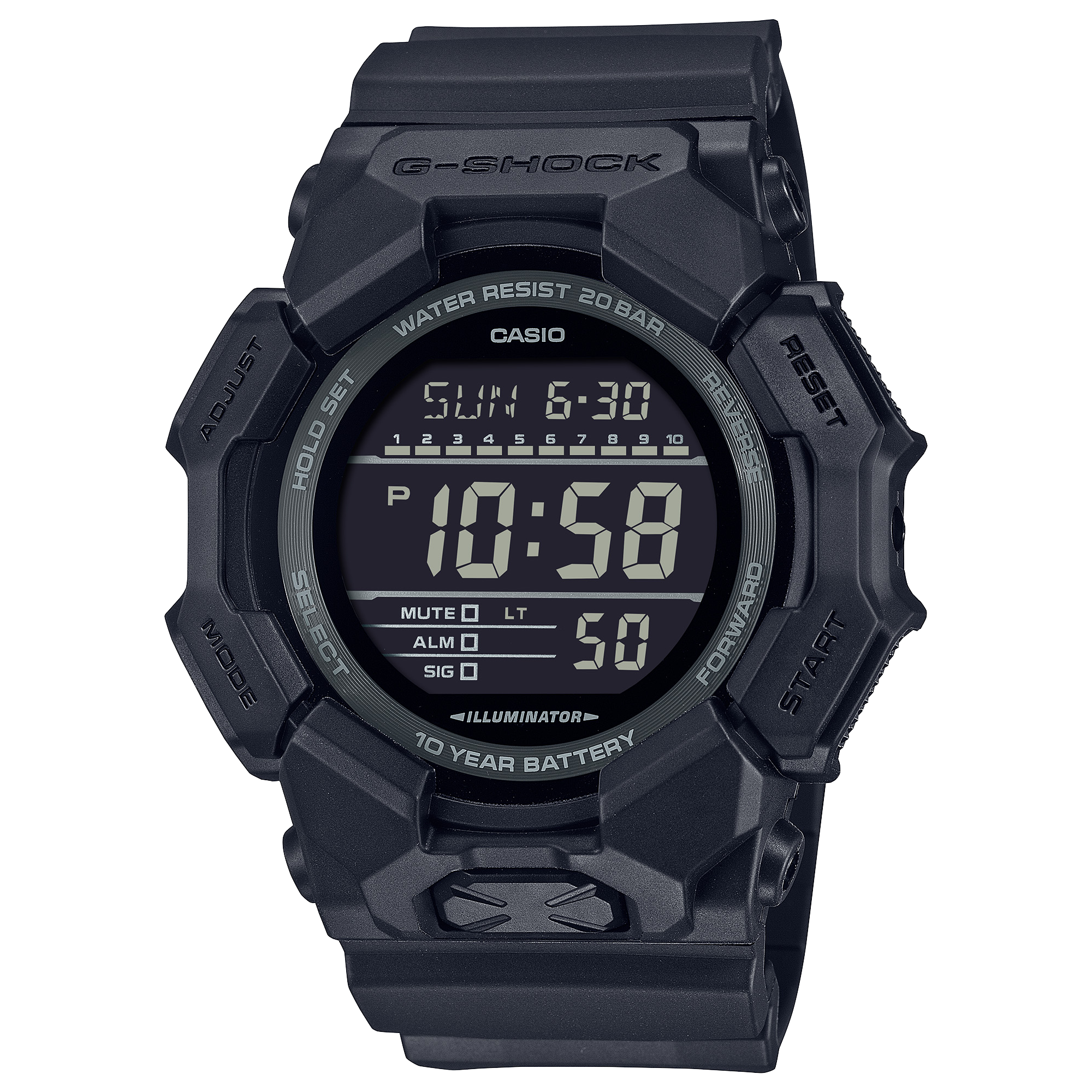 【ほぼ新品】 G-SHOCK gd-010-1a1jf CASIO ブラック GD-010-1A1 | CASIO
