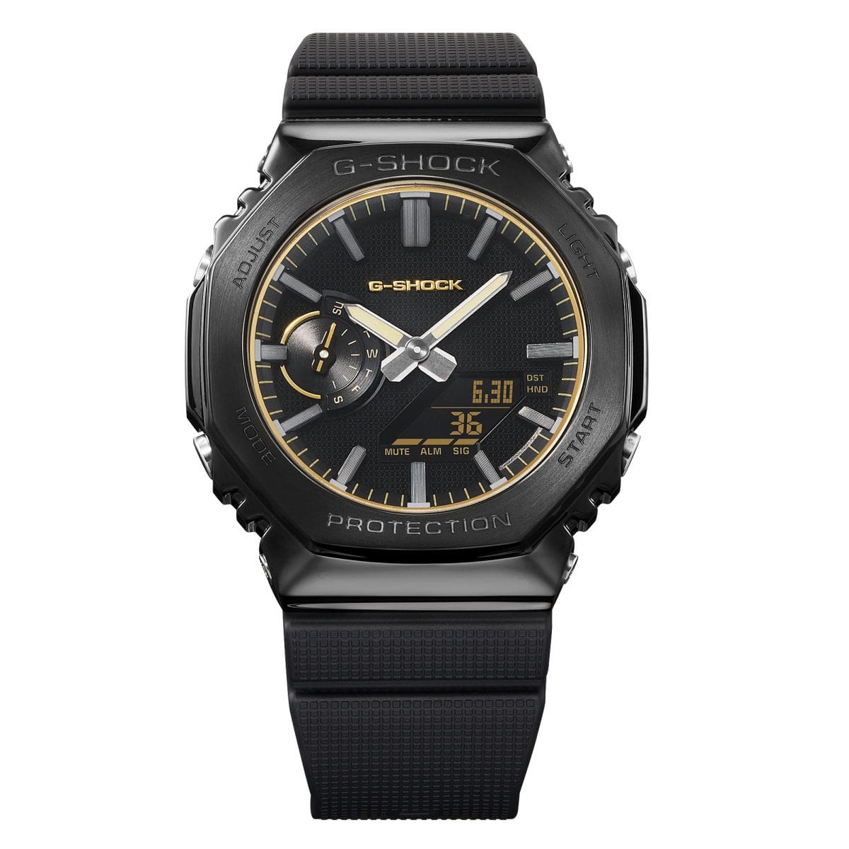 GM-2100LXB-1A9 Mostrador com acabamento em preto mate profundo