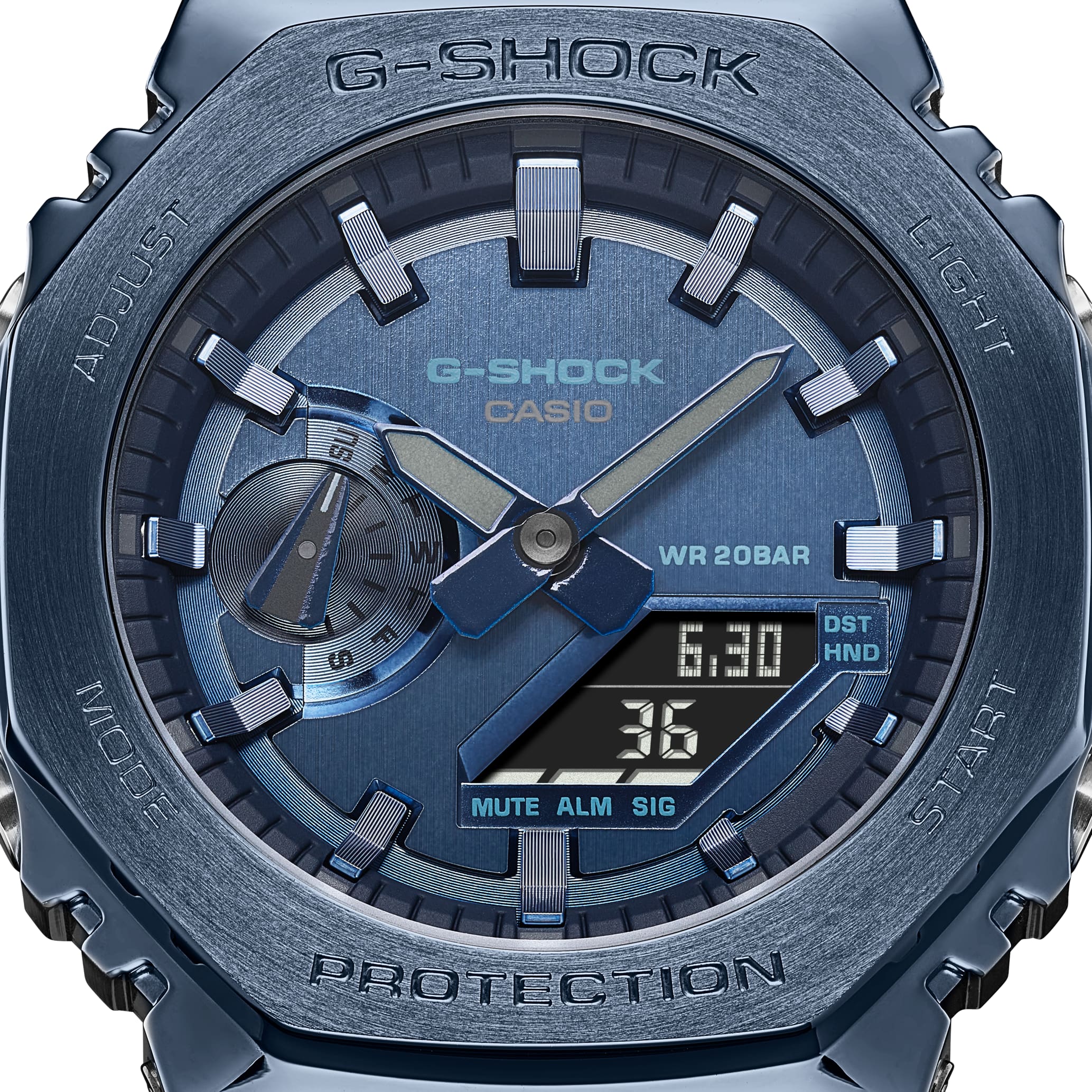 g shock casio azul