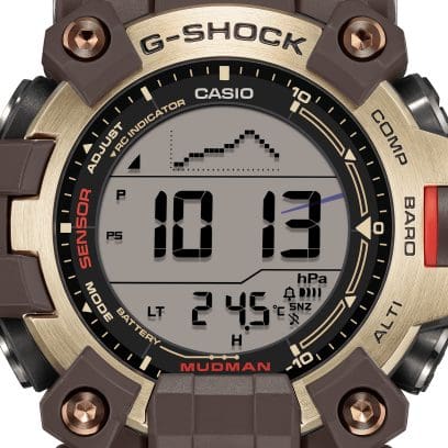 GW-9500MH-5 LCD duplex, exibição de bússola digital