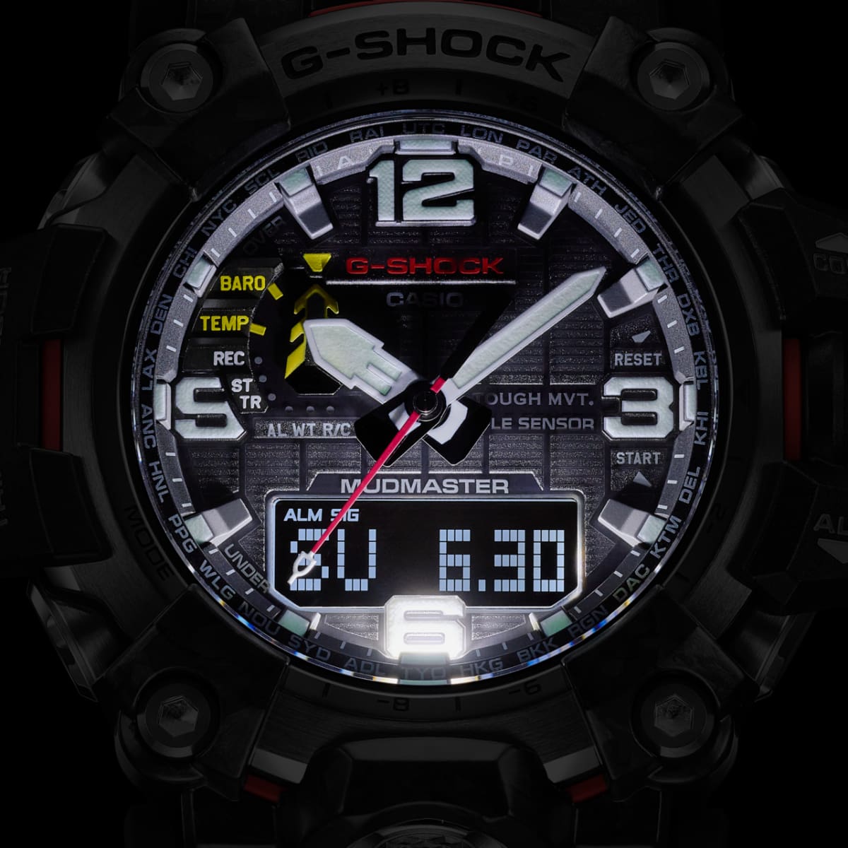 luz automatica g shock