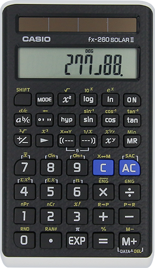 fx-260SOLAR II | CASIO CANADA