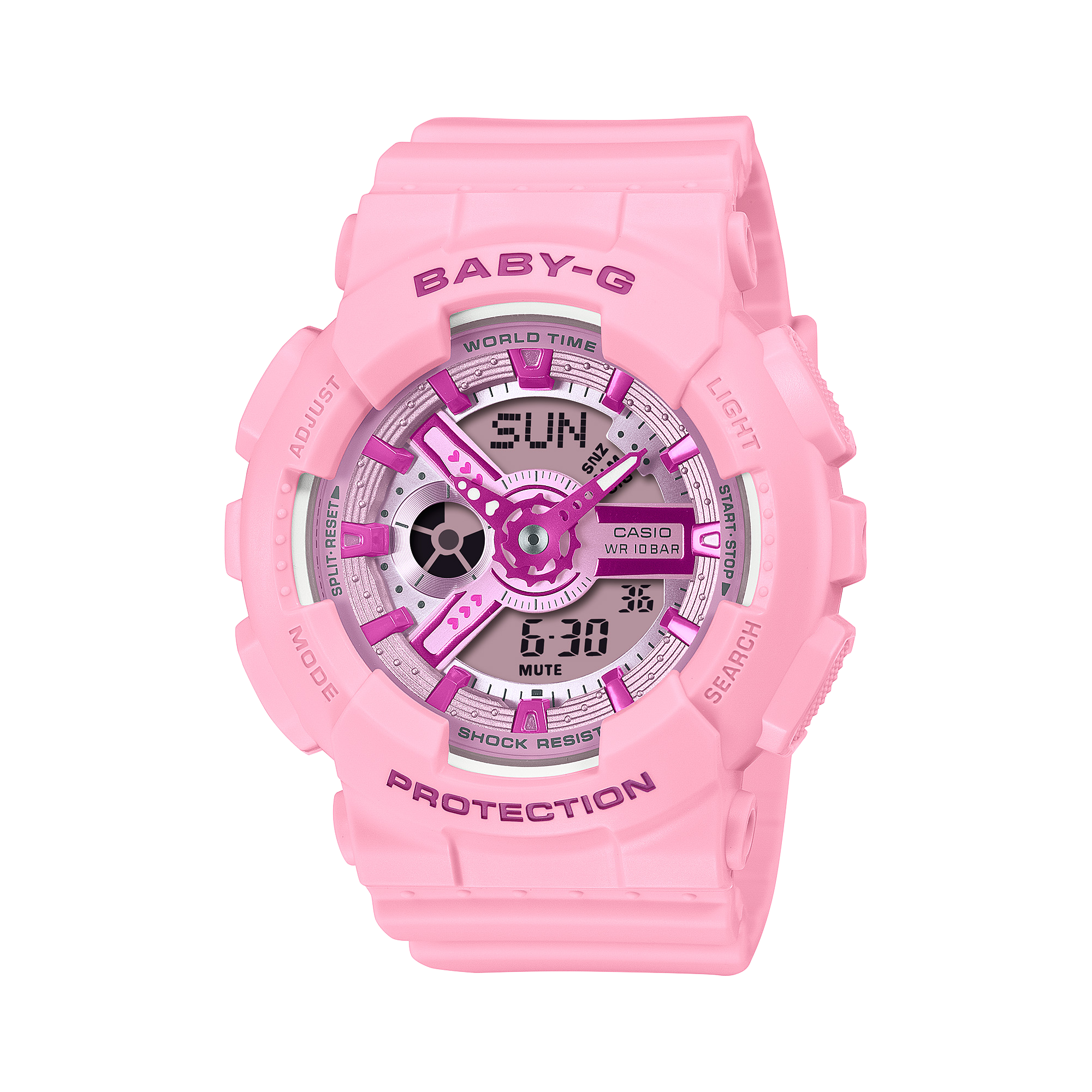 BA-110YK-4A | BABY-G ANALOG DIGITAL Pink | CASIO CANADA