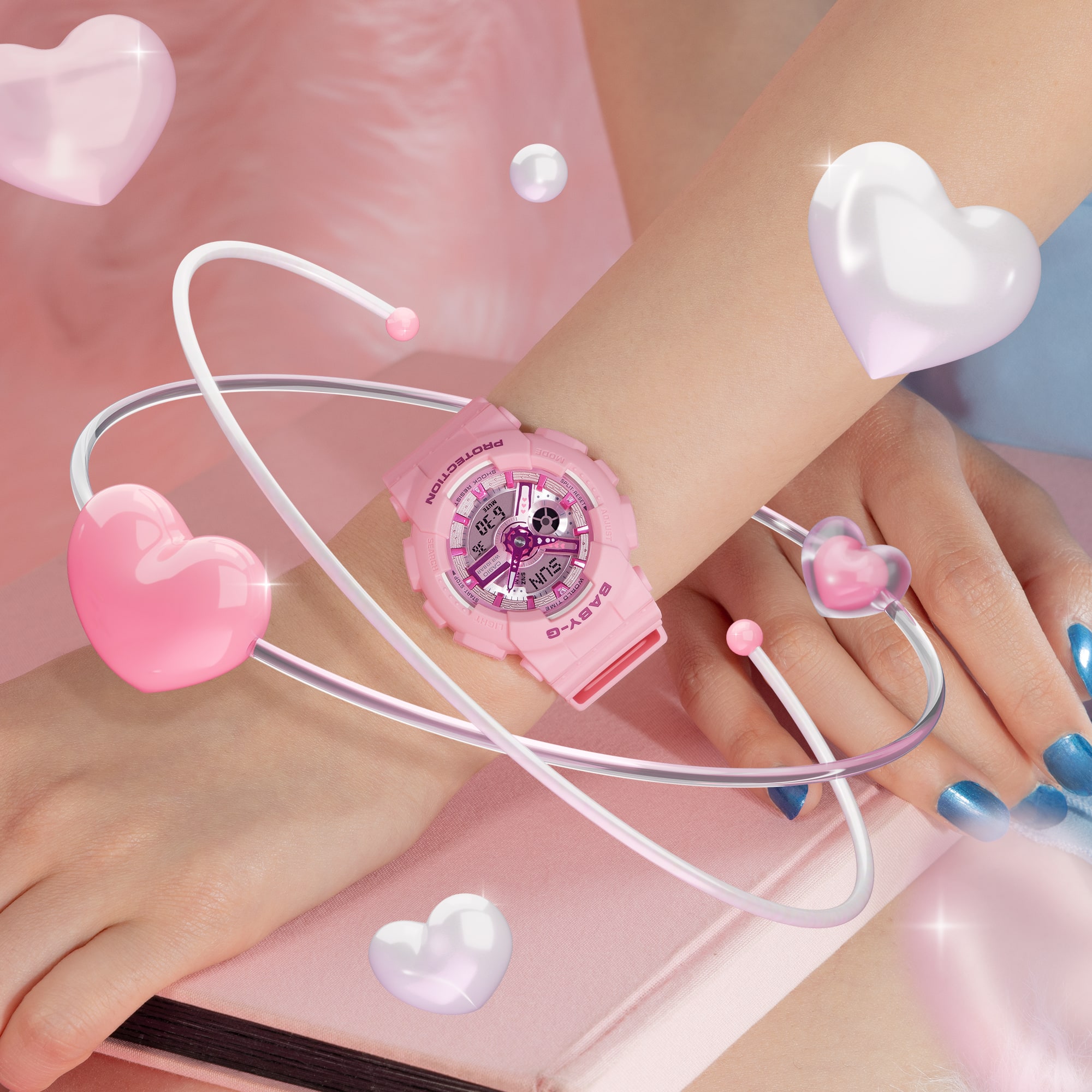 BA-110YK-4A | BABY-G ANALOG DIGITAL Pink | CASIO CANADA