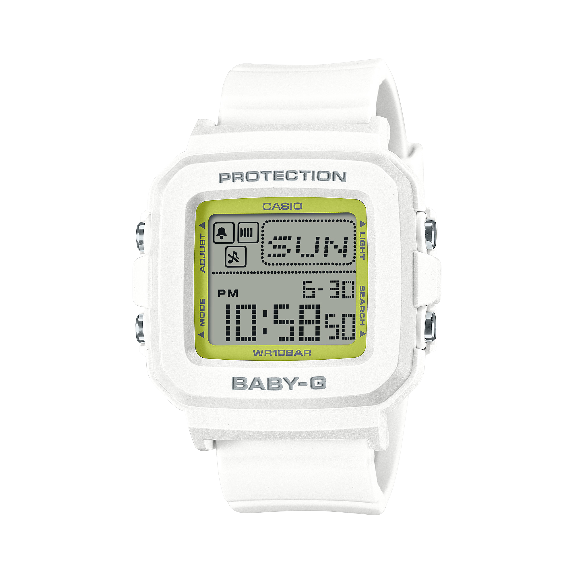 BGD-10K-7 | BABY-G DIGITAL White | CASIO CANADA