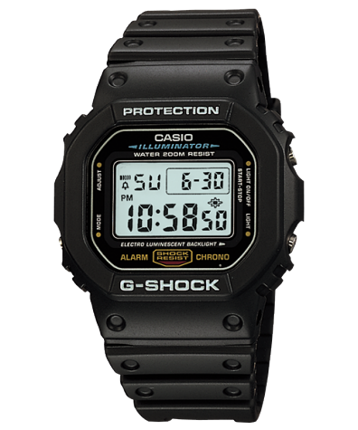 DW-5600BB-1 | G-SHOCK DIGITAL Black | CASIO CANADA