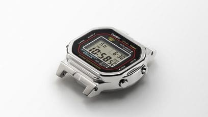 Re-creating the original design of the first G-SHOCK, a milestone in wristwatch history