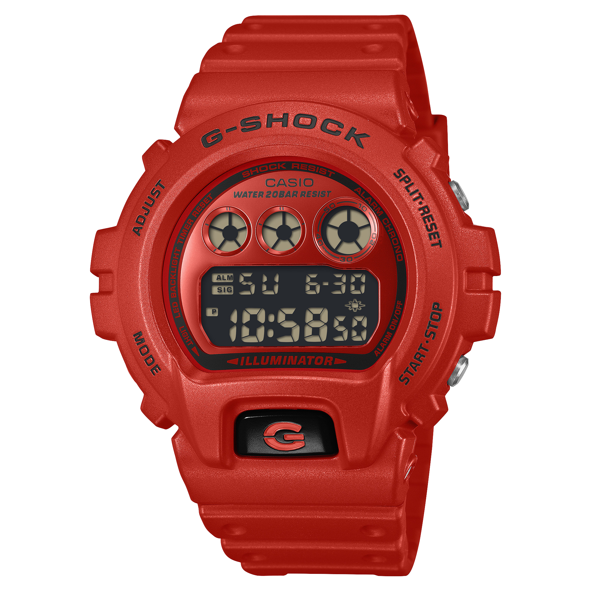 DW-6900RRB-4 | G-SHOCK DIGITAL Red | CASIO CANADA