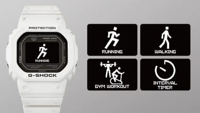 DW-H5600-7 Activity modes to support the sporty life