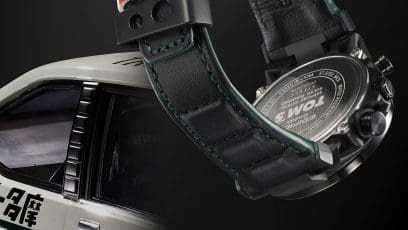 EFS-S641TMS-1A The shorter band features a dimensional design evoking the TOM’S KP47 Starlet’s B-pillar.