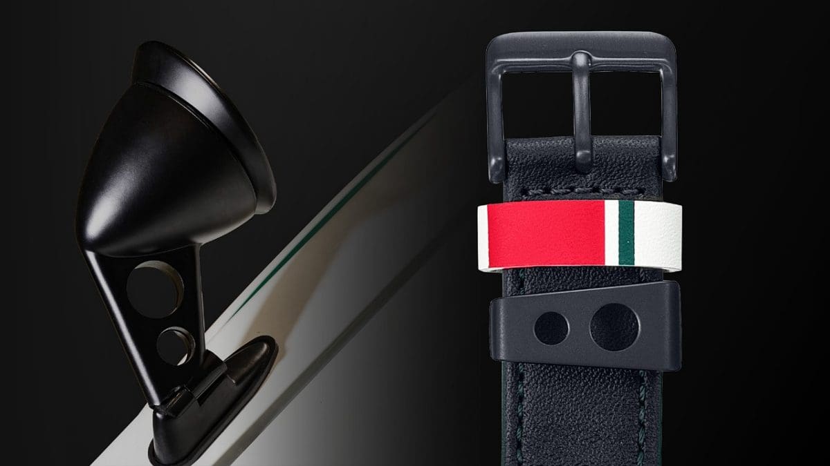 EFS-S641TMS-1A Double band loop reproducing the famous racer’s detailing