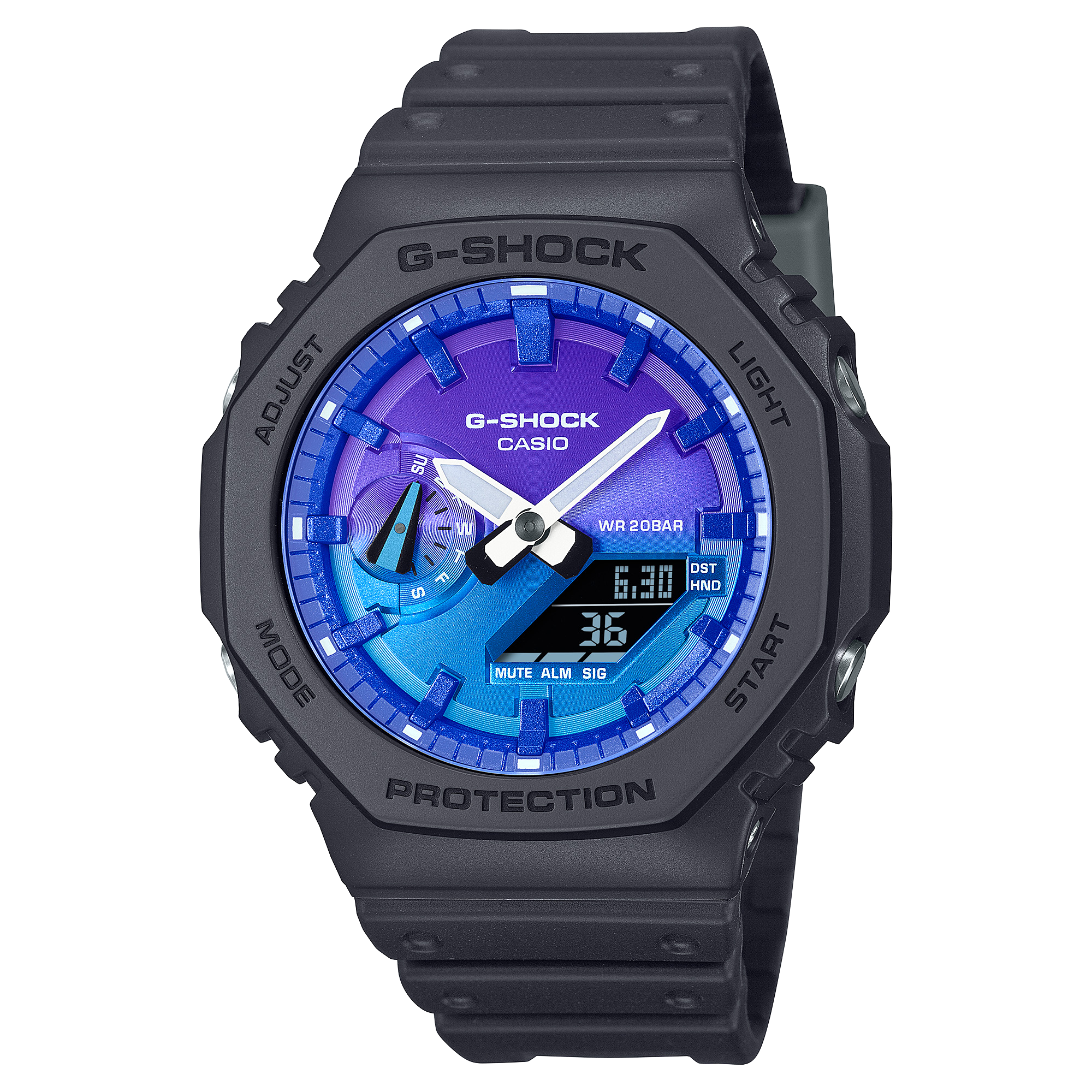 GA-2100FL-1A | G-SHOCK ANALOG-DIGITAL Black | CASIO CANADA GA-2100FL-1A | G-SHOCK ANALOG-DIGITAL Black | CASIO CANADA
