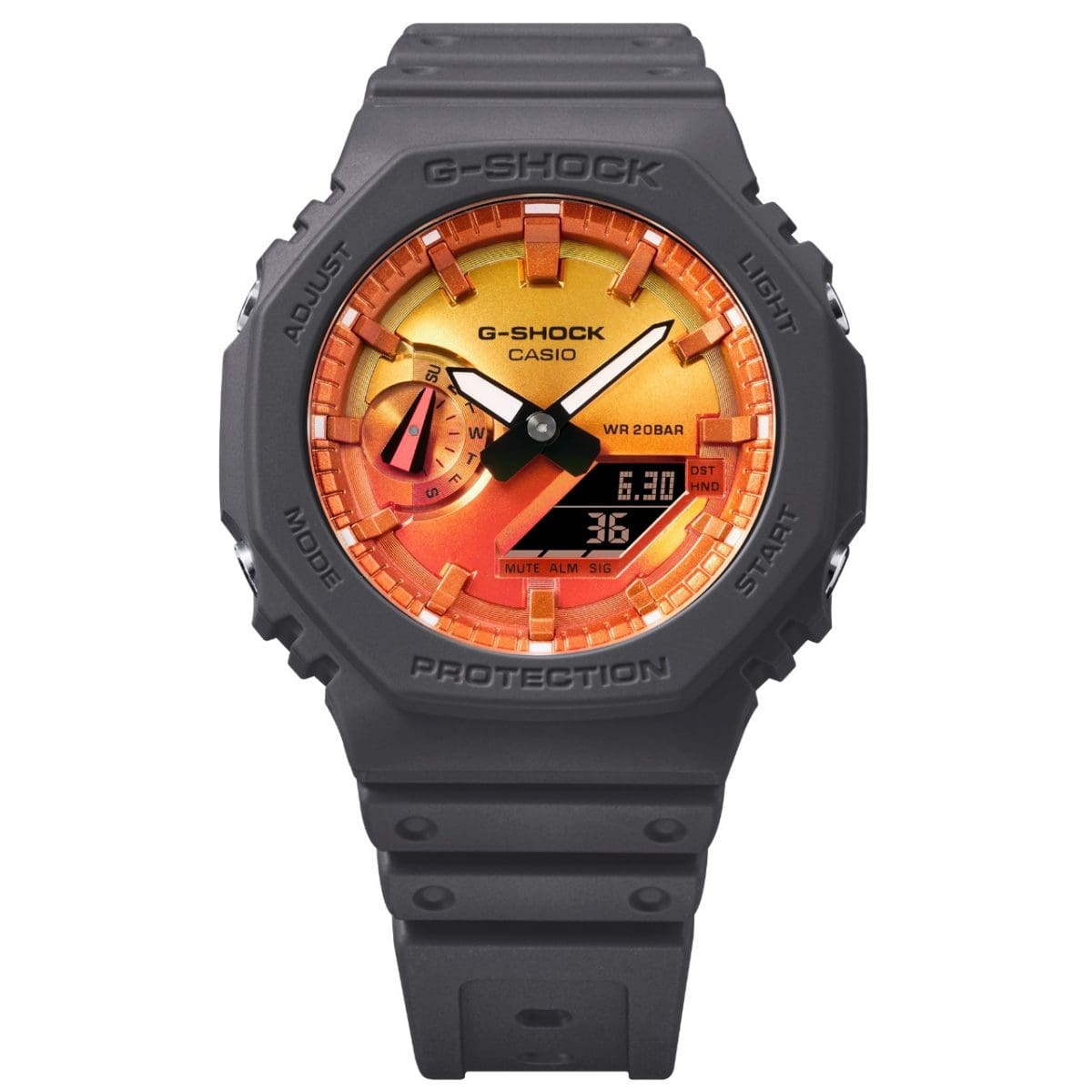 GA-2100FL-8A Attention to materials: Bio-based resin