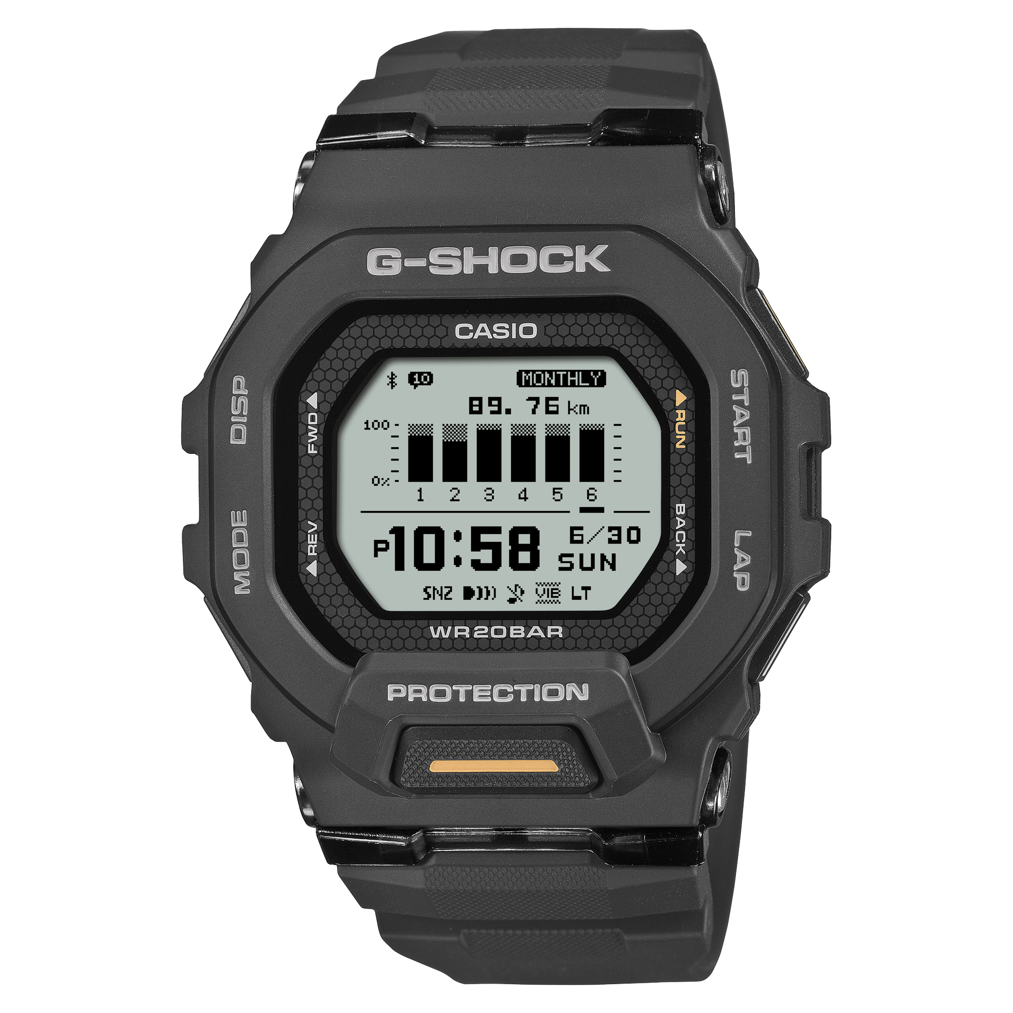 GBD-200-1A1 | G-SHOCK G-SQUAD Black | CASIO CANADA