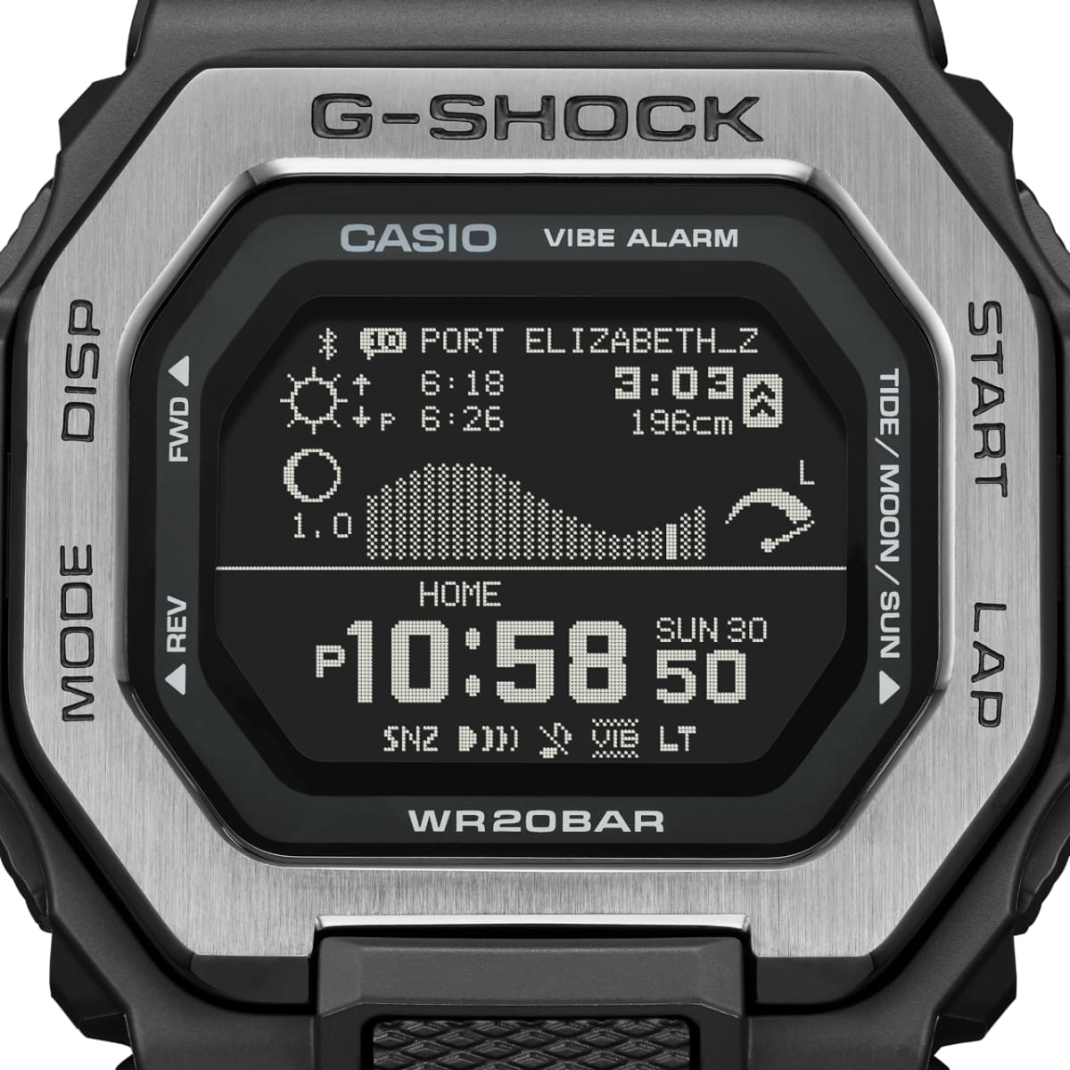 G-SHOCK GBX-100TT-8ER ジーショック　ジーライド GBX-100TT-8 | G-SHOCK G-LIDE Gray | CASIO CANADA