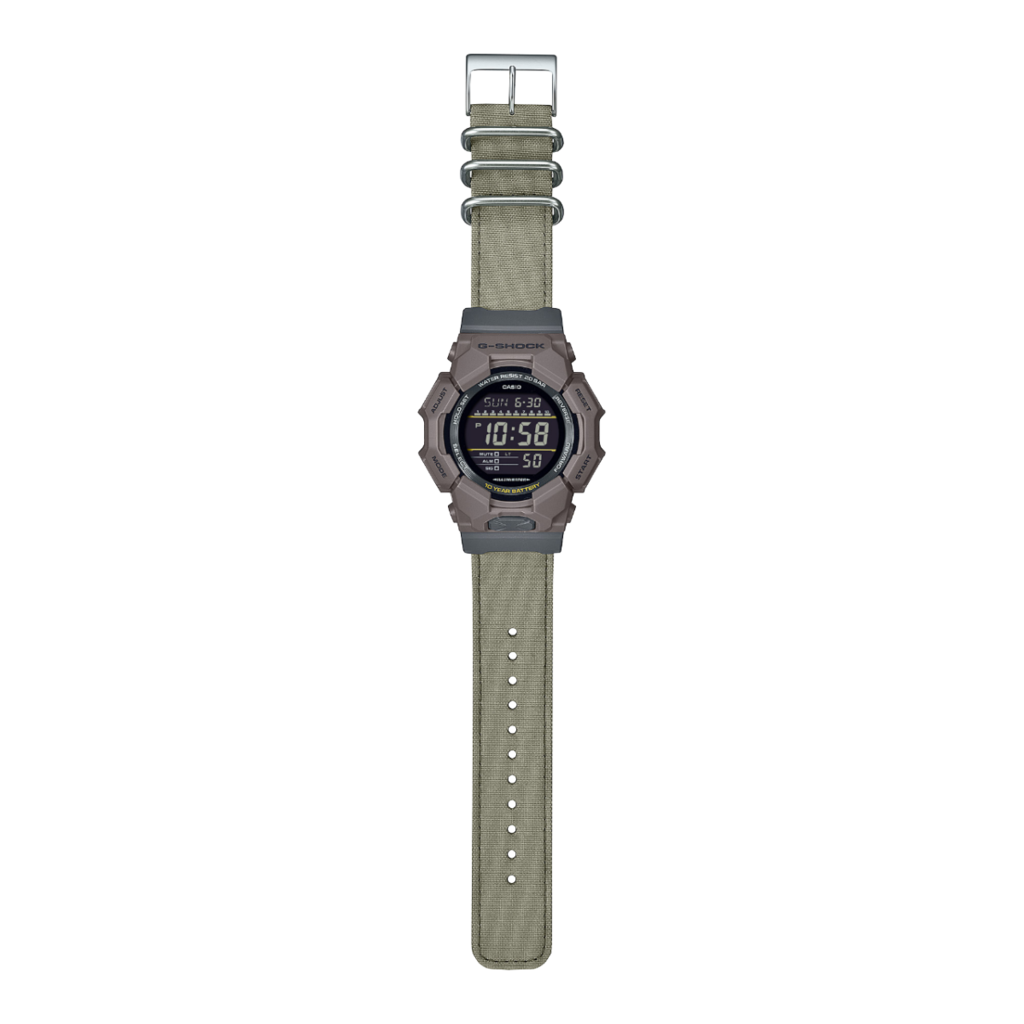 Orologio G-Shock GD-010CE-5 Casio | Digitale, Cassa Resina Marrone, Cinturino In Tessuto, 54,9 Mm