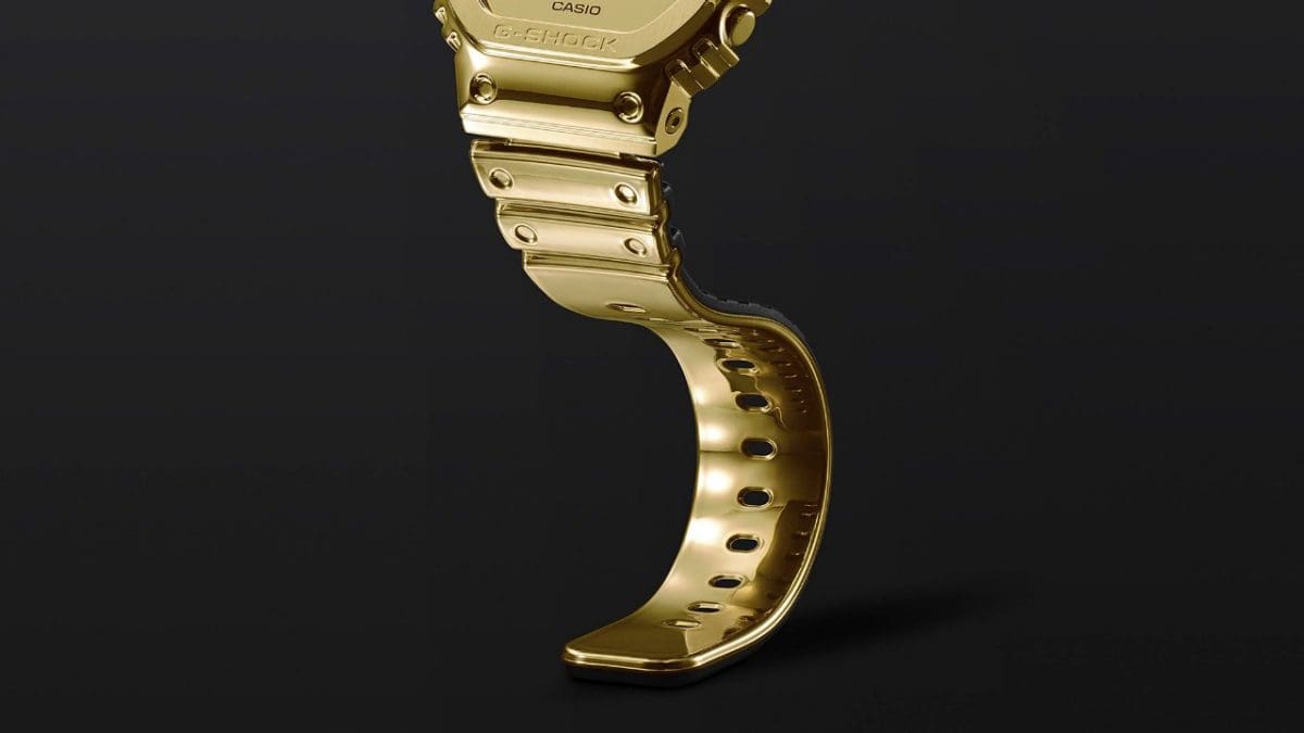 GM-5600YMG-9 Strength and flexibility: Tough Silicone Band