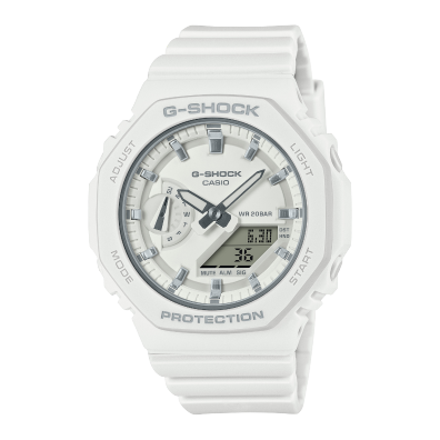GMA-P2100M-7A | G-SHOCK ANALOG-DIGITAL White | CASIO CANADA