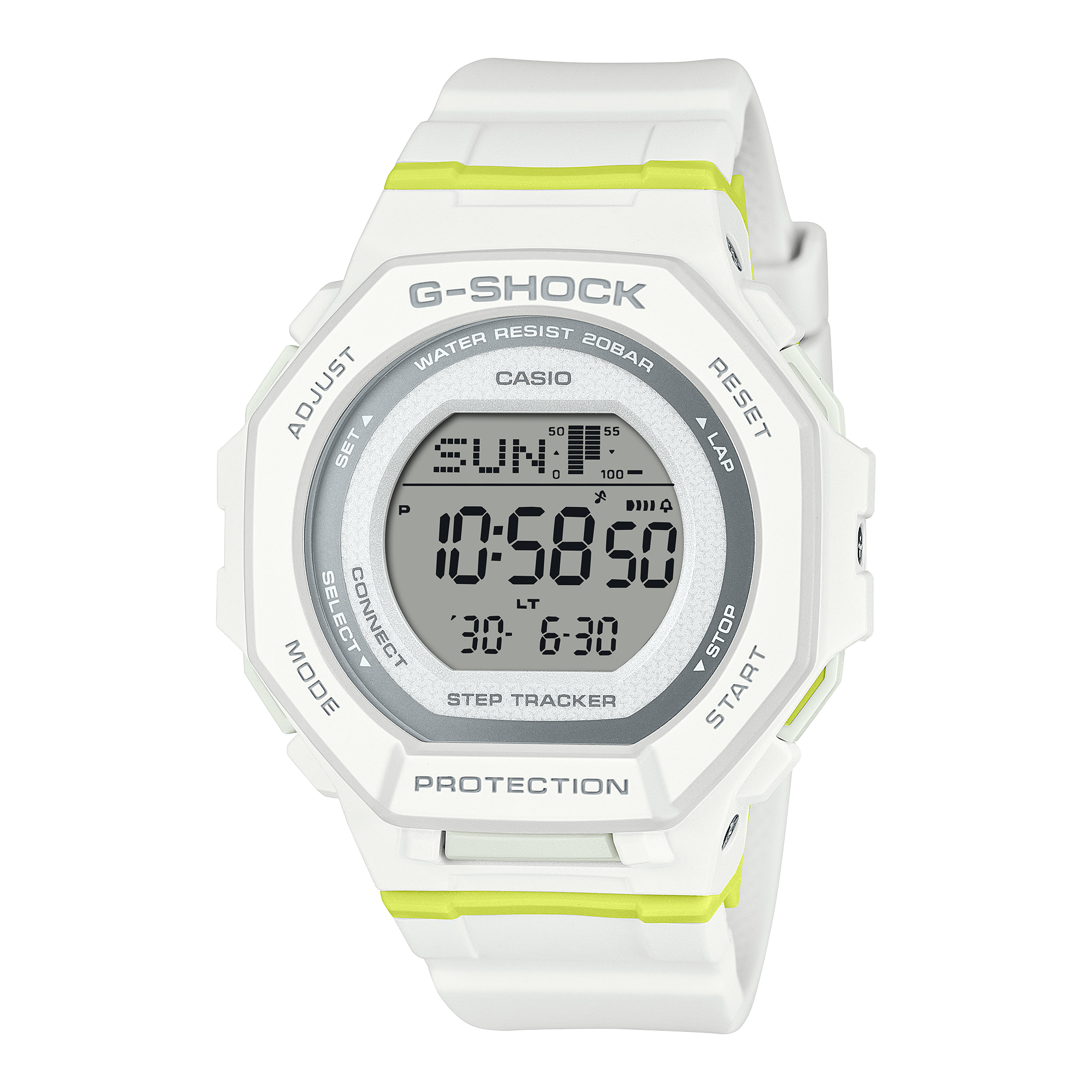 GMD-B300SC-7 | G-SHOCK G-SQUAD White | CASIO CANADA