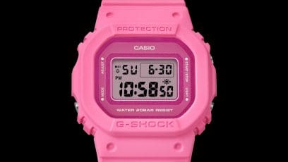 GMD-S5610PP-4 Brilliant pink accents a simple style