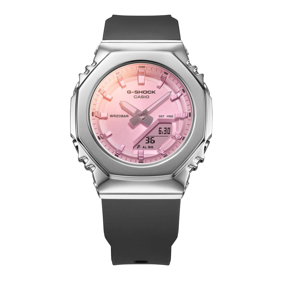 GM-S2110SR-1A Shimmering sun-drenched summer colors: Vapor deposition effects cover entire watch glass #7