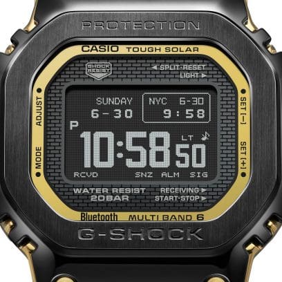 GMW-BZ5000BD-1 Main Display Font: Standard, Type A: Dual time display #11