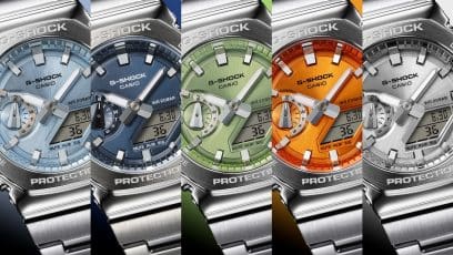 GM-2110D-4A Colorful dial: Choose from five radiant hues reflecting different individual characters