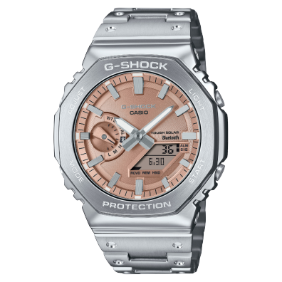 時計 G-SHOCK GM-B2100SD-1AJF bluetooth GM-B2100SD-1A | G-SHOCK FULL METAL Silver | CASIO CANADA