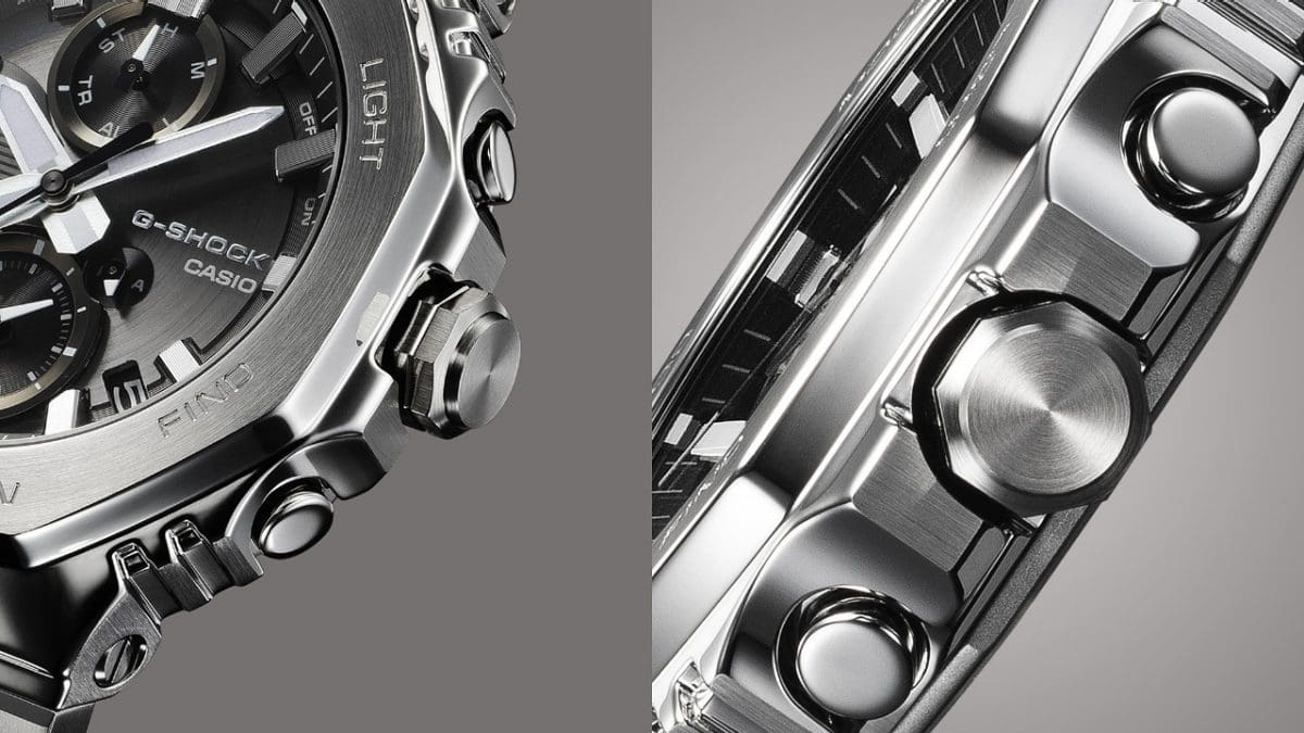 GMC-B2100D-1A Octagonal screw-lock crown for a powerful sense of presence