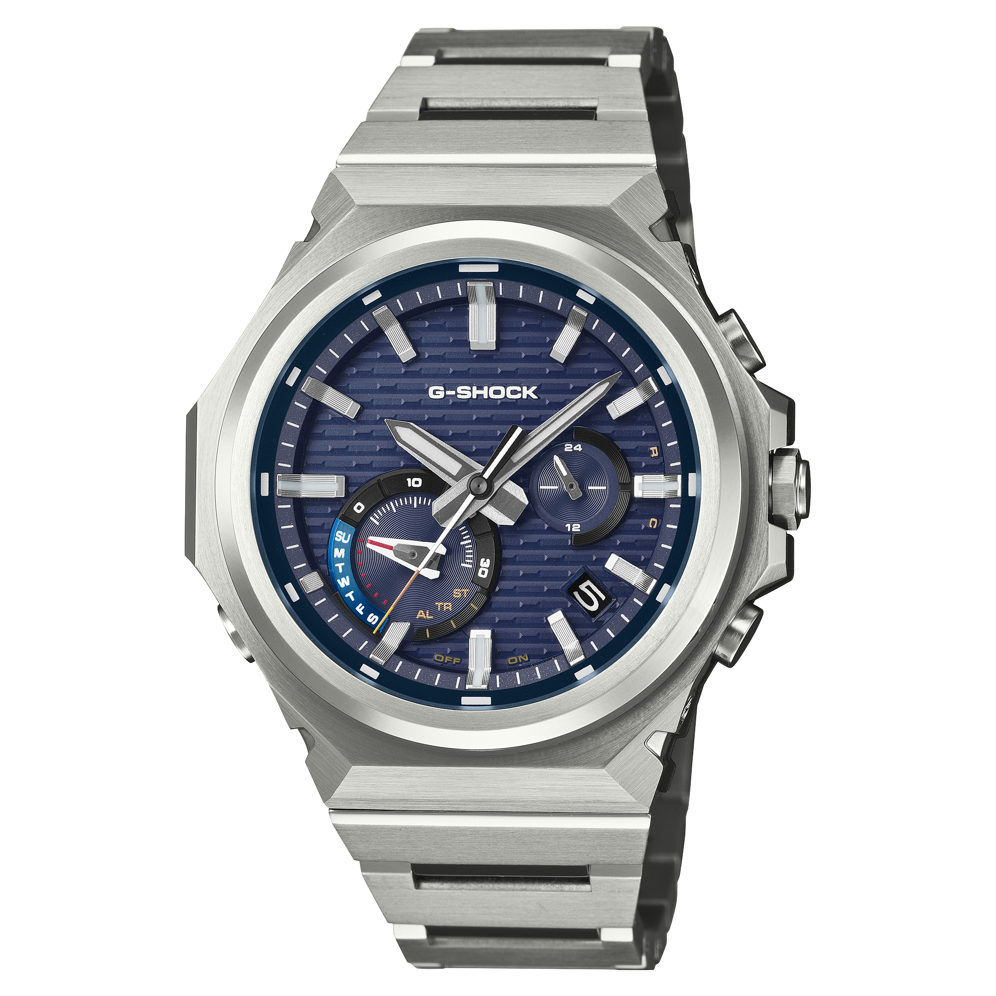 CASIO　G-SHOCK 　gst-b100 GST-B1000D-2A | G-SHOCK G-STEEL Silver | CASIO CANADA