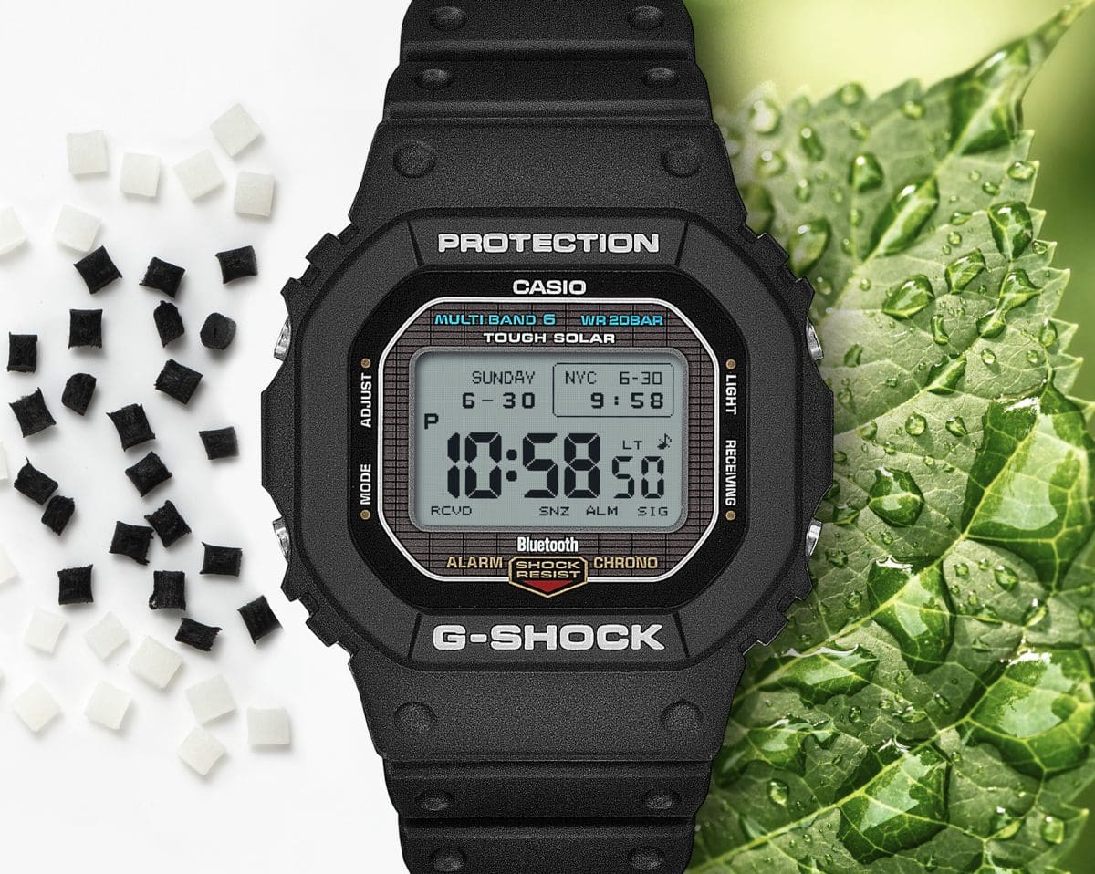 GW-BX5600-1 Attention to materials: Bio-based resin #5