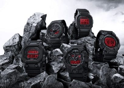 From left: GX-56BBR-1, GA-B2100BBR-1A, GA-700BBR-1A, DW-5600BBR-1, GD-010BBR-1 #8