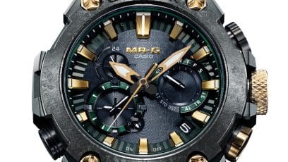 MRG-B2000RG-3A Dial design restating a traditional Japanese motif