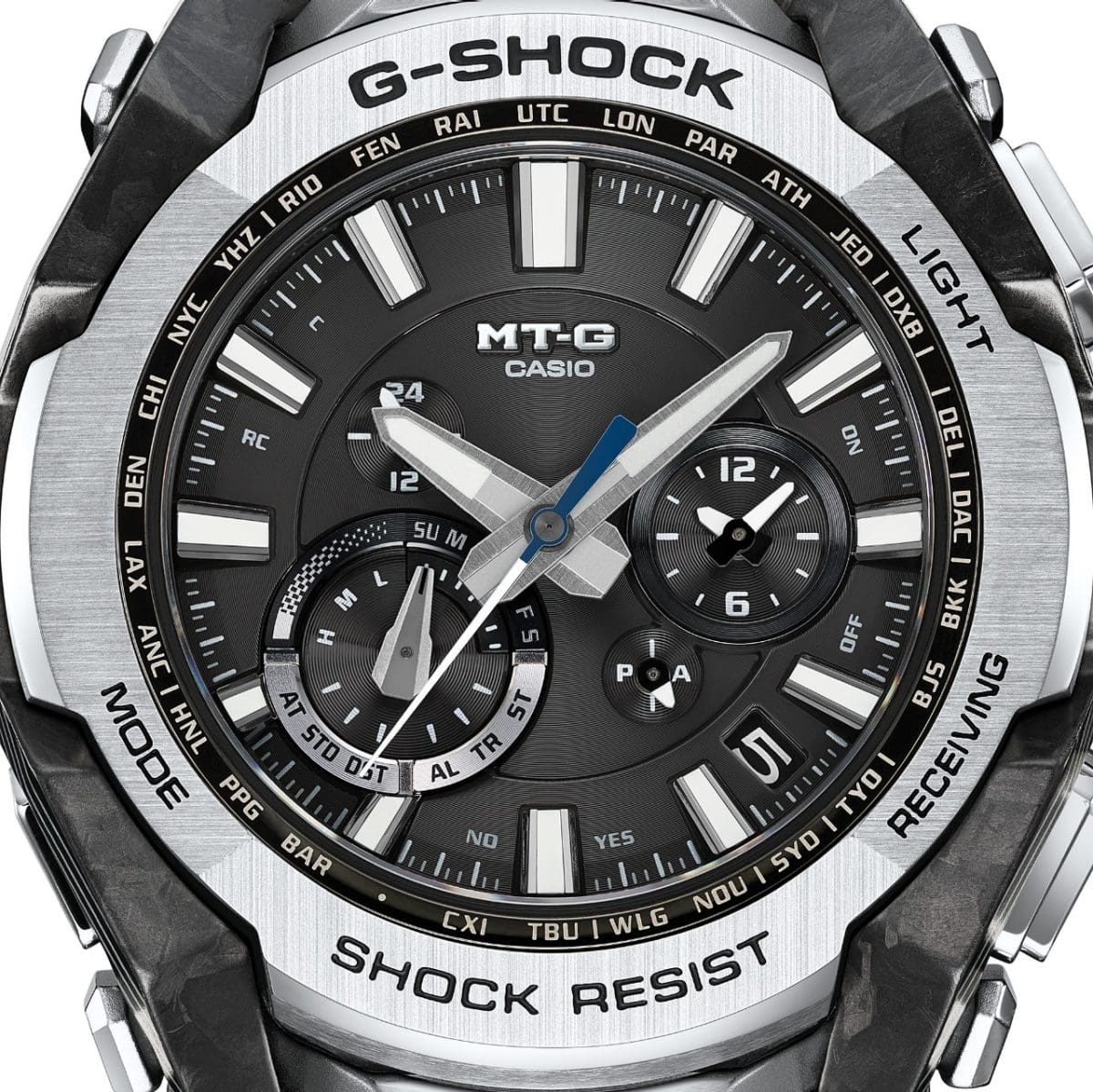 FPLT【新品】CASIO G-SHOCK MTG-B4000-1AJF MTG-B4000-1A | G-SHOCK MT-G Silver | CASIO CANADA
