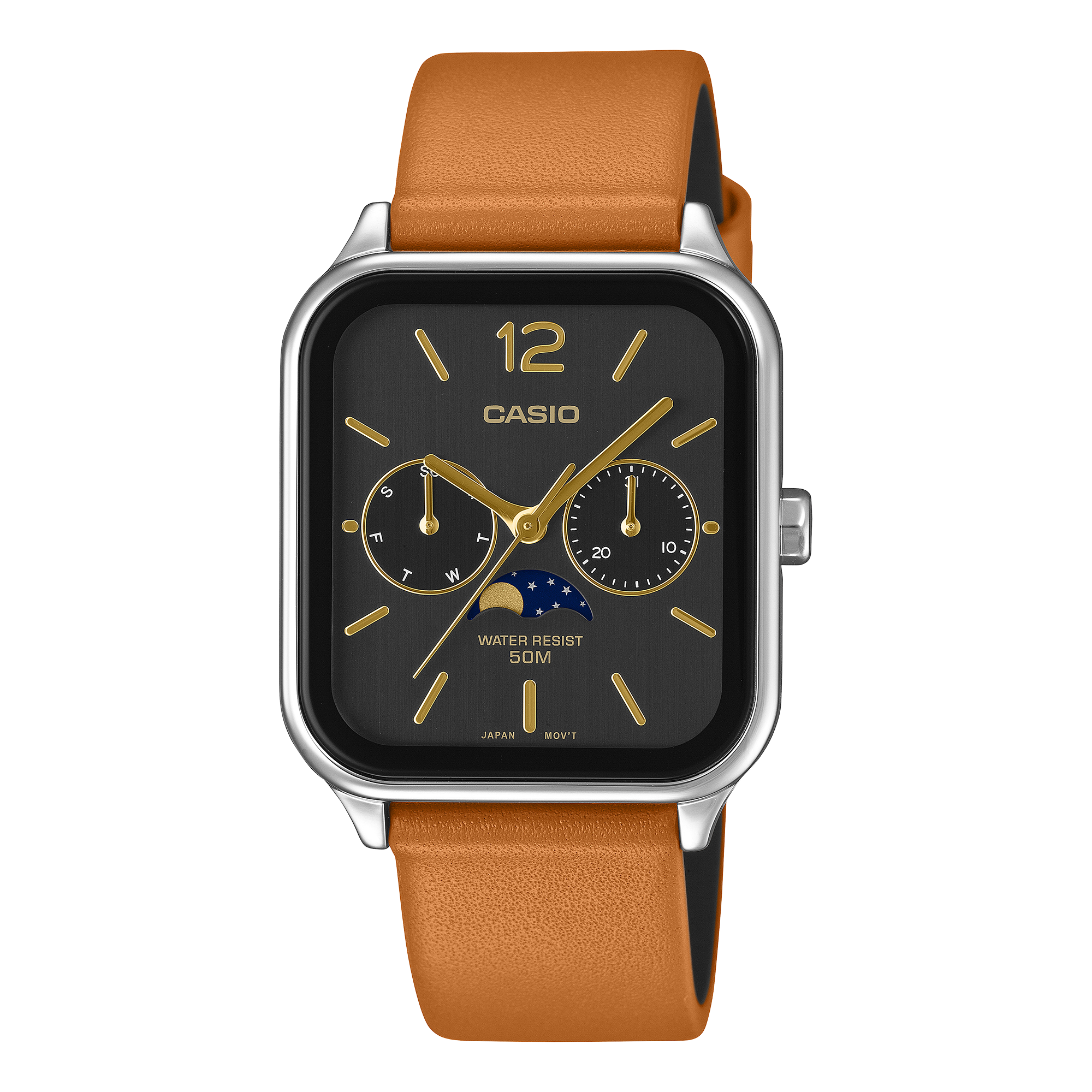 時計 CASIO MTP-M305L 1A STANDARD MENS MTP-M305LC-1AV | CASIO Silver | CASIO CANADA