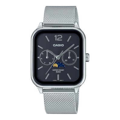 CASIO MTP-M305M-8AVER ダークグレー メタルバンド 希少色 MTP-M305MC-8AV | CASIO Silver | CASIO CANADA