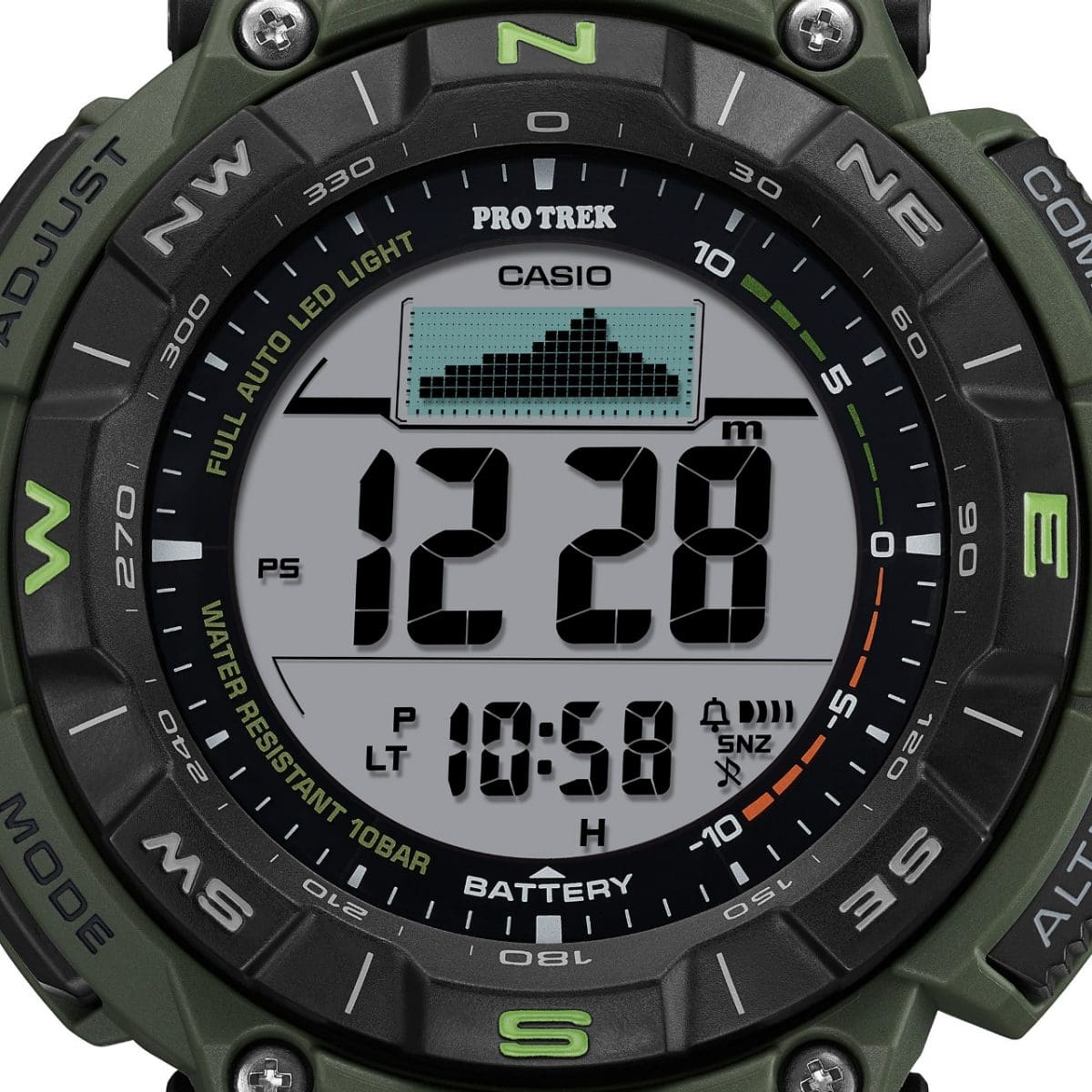 PRG-340B-3 Altimeter display