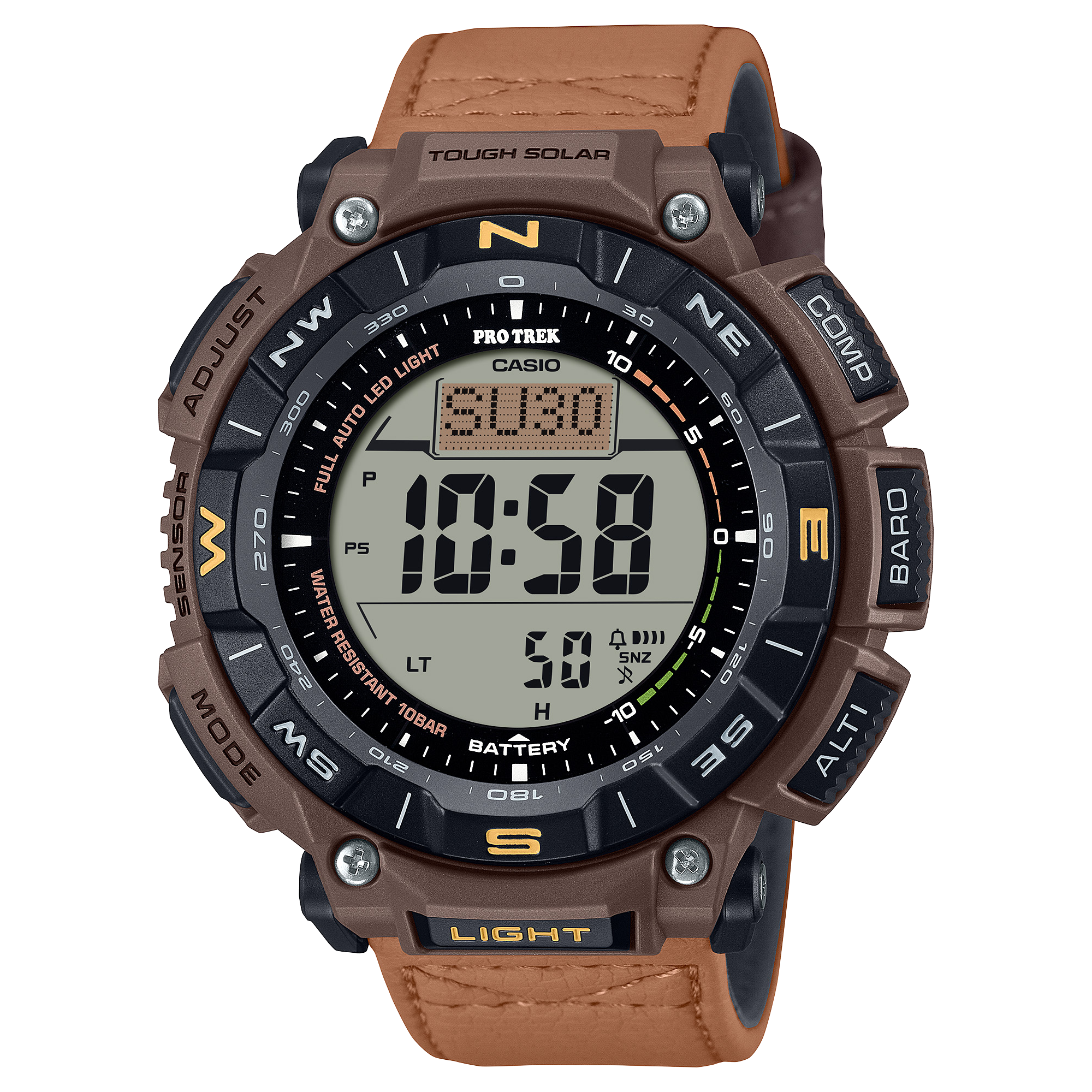 PRG-340L-5 | PRO TREK PRG-340 Series Black | CASIO CANADA