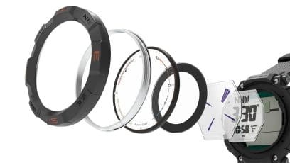 PRG-340L-5 Digital compass now even more readable with the duplex LCD