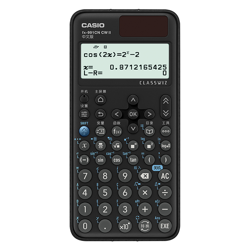 中国　雲南碁石　未使用 fx-991CN CW II | CASIO卡西欧官方网站