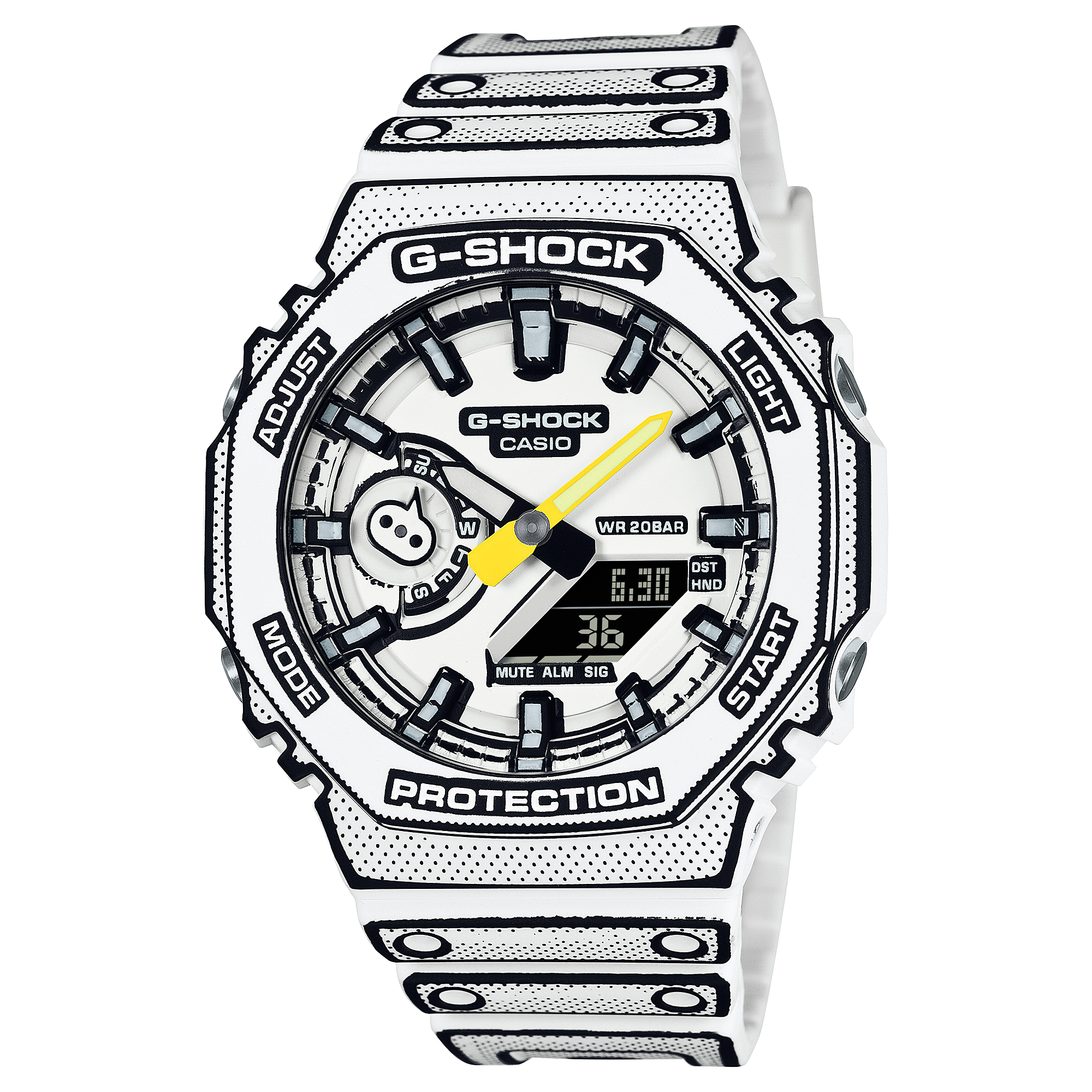 カシオ CASIO G-SHOCK GA-2100MNG-7A マンガ 新品 GA-2100MNG-7A.png