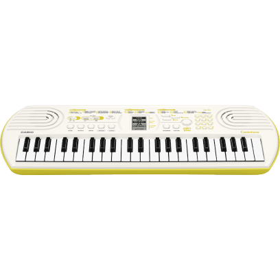 Gesamtansicht SA-80 Mini Keyboard in Weiß.