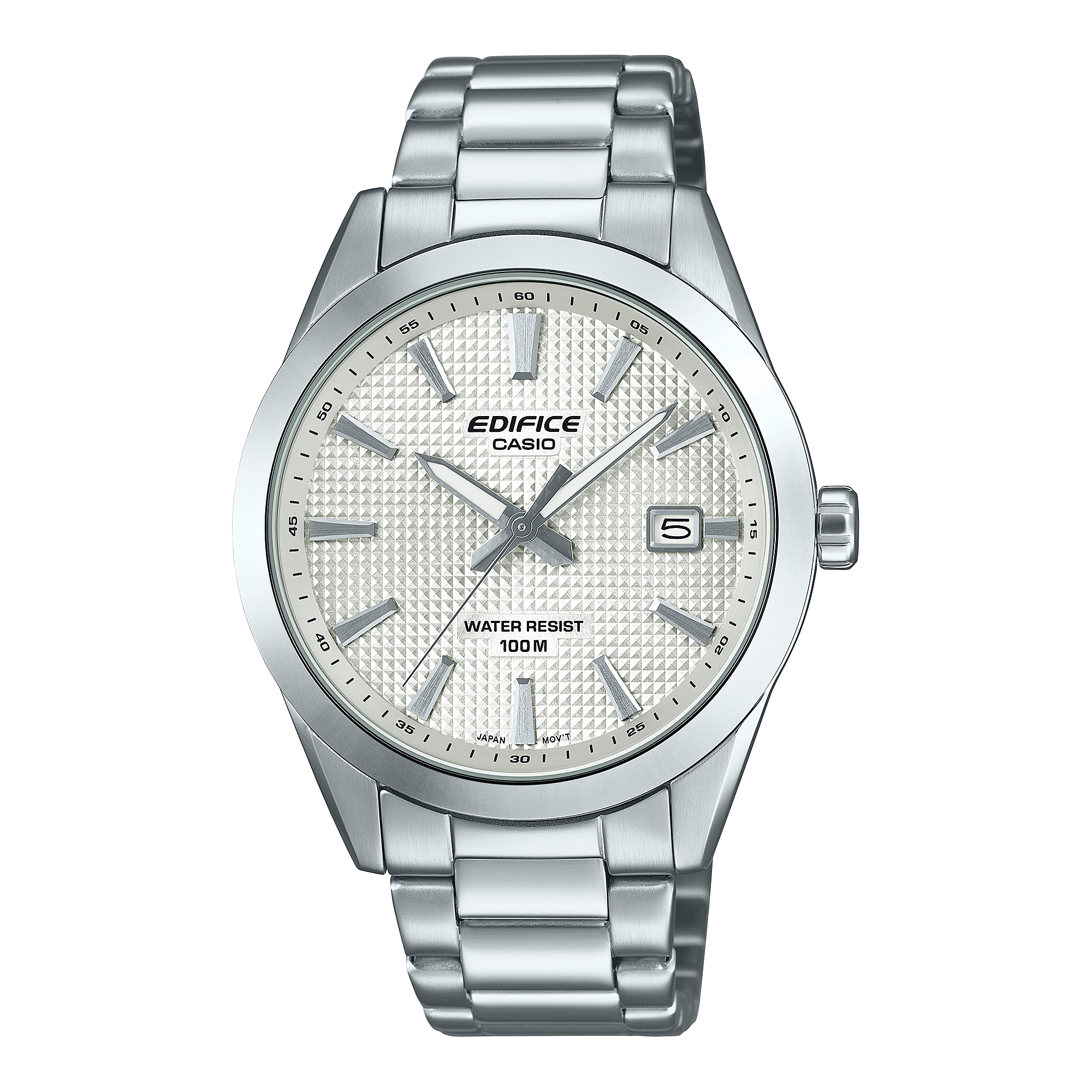 CASIO EDIFICE Uhr EFV-160D-7AV | Unisex | Silber