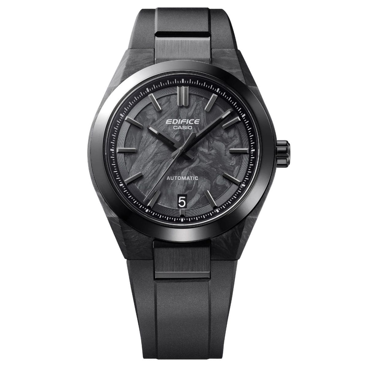 Frontansicht der EFK-100XPB-1AER mit Datumsanzeige auf der 6-Uhr-Position