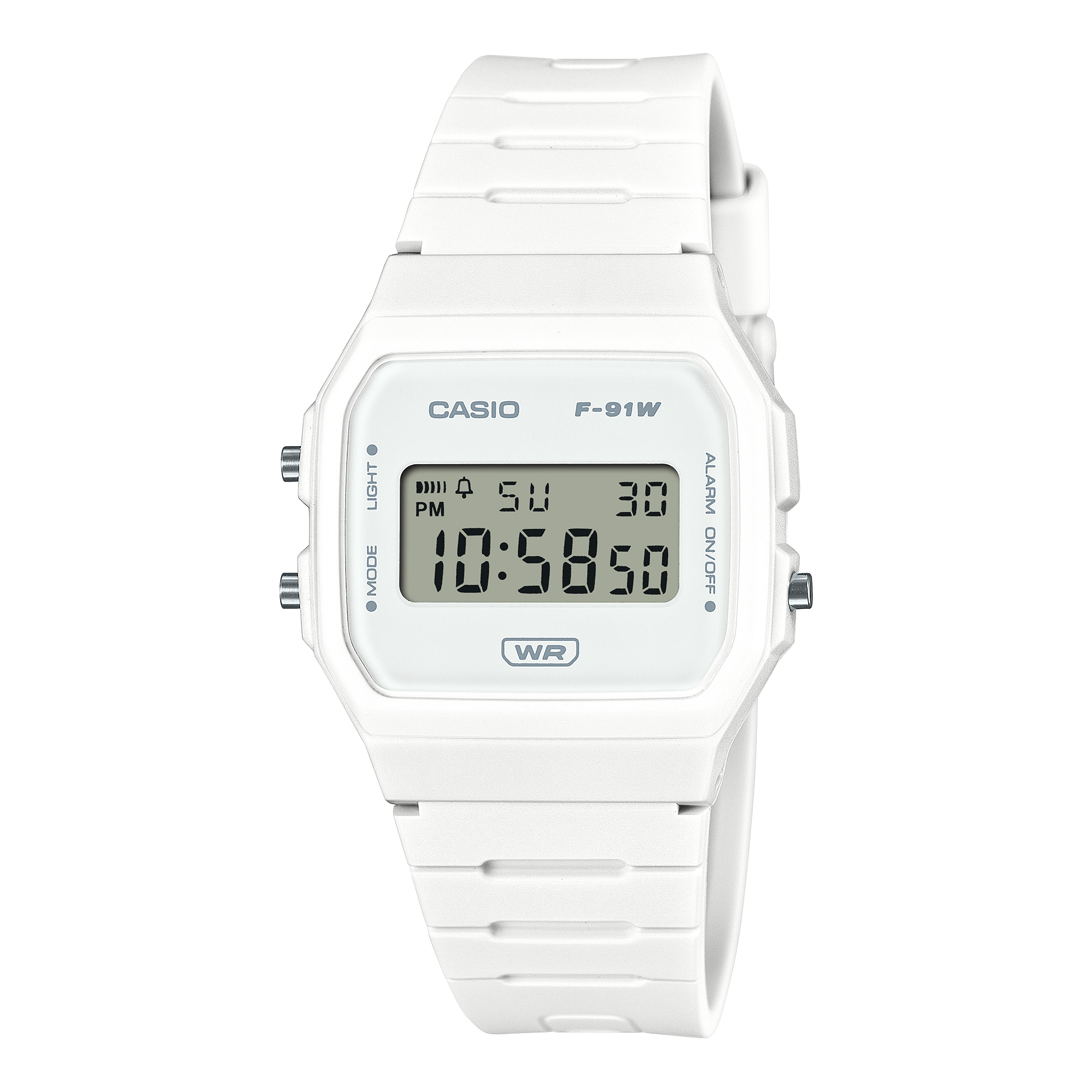 CASIO Timeless Collection Uhr F-91WB-7A | Weiß
