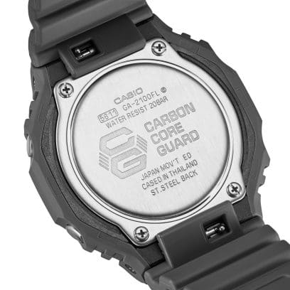 GA-2100FL-8A: Gravur auf der Rückseite