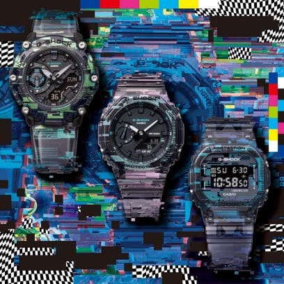 Von links: GA-2200NN-1A, GA-2100NN-1A, DW-5600NN-1