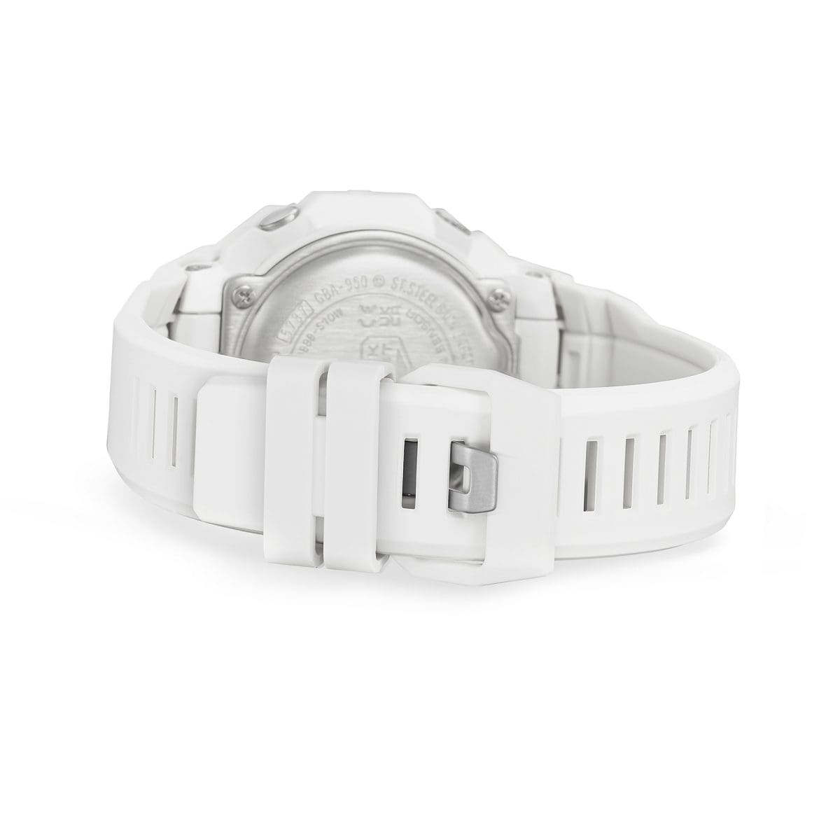 Rückseite der Armbanduhr GBA-950-7A2ER von G-SHOCK mit geschlossenem Armband