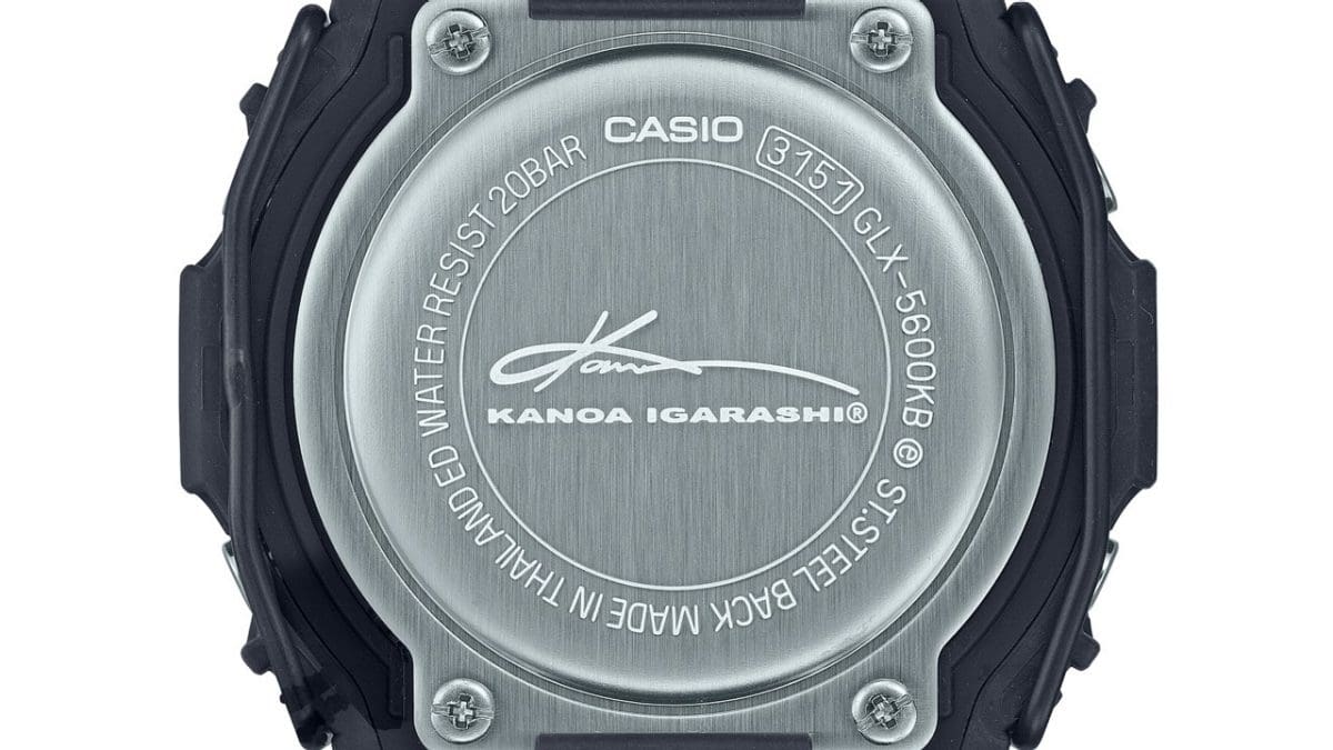 GLX-5600KB-1 Gravur auf der Rückseite